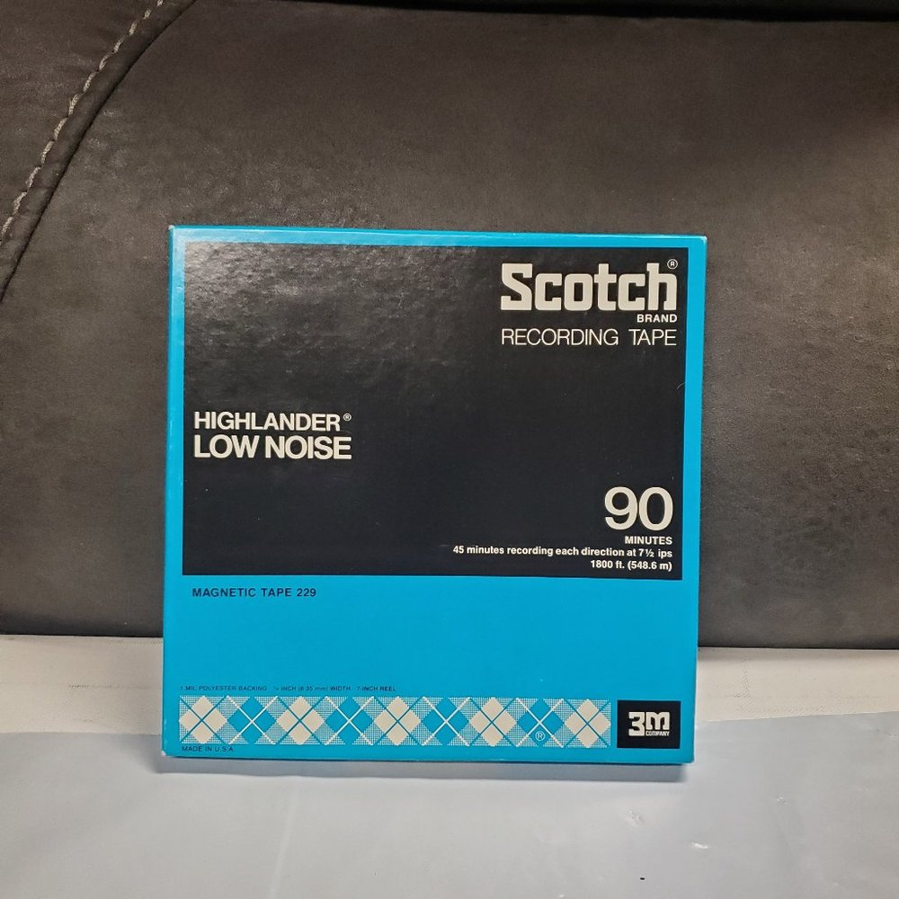 Electronics - Media - Scotch Recording Blank Magnetic Tape 229 - 90 Minutes